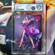 Slab Grading One Piece Boa Hancock attack lipstick gift box and signature Nf2 18 PSA