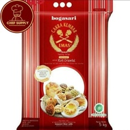 Bogasari PREMIUM ORIENTAL Twin Gold Display Flour 5 KG For HALAL Bread