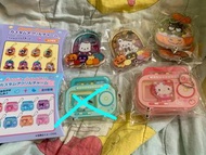 Sanrio 萬聖節 收音機 亞克力 盲盒 盲抽 pc狗 花丸 XO hellokitty吉蒂貓 //一番賞 食玩 餅卡 扭蛋