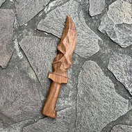 我販劍　妖刀　覈虔　手工木劍藝術木刀　匕首　短刀　魔劍紙鎮
