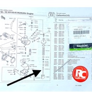 JARUM NEEDLE CARBURETOR RR150 ZX150 ORIGINAL KAWASAKI