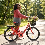 Classic City Japanese Bike Ladies bike with basket – Ride in Style Size 20/24/26 Japan Bike