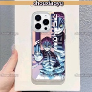 Suitable for iPhone 17 Pro Max 17 16 15 14 13 12 11 XsMax 7P/8P Phone Case Demon Slayer Akaza Anime 