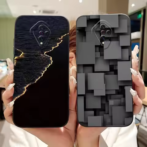 For Vivo 1920 Phone Case Vivo V17 Russia Y51 2020 Sept. X50 Lite Luxury Cartoon Animals Bumper Matte