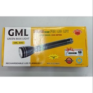 LONG RANGE TACTICAL TORCH GML JAPAN RECHARGEABLE 4xSC FLASHLIGHT GML-8002