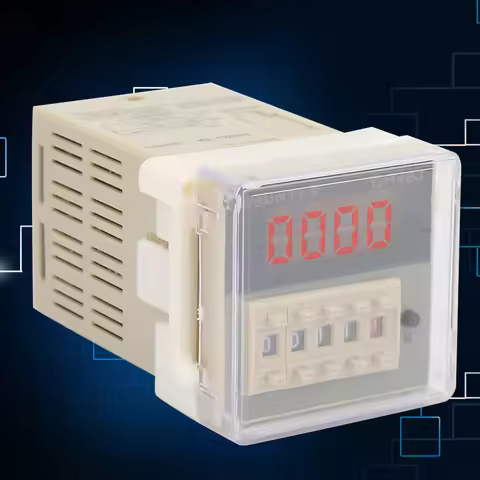LCD Counter LCD Counter Relay Digital Counter O111ROM DH48J-8A LCD Digital Electronic 8 Pins Counter
