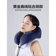 🚓uType Pillow Cervical Pillow Special Aircraft Travel Neck Pillow Memory Foam Pillow Office Student NapuShaped Pillow