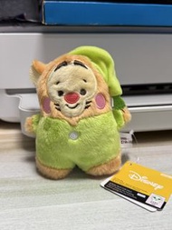 迪士尼 小熊維尼 Tigger 跳跳虎睡衣造型毛公仔