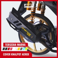 NSA COVER KNALPOT AEROX OLD/NEW Tutup Knalpot Aerox 155 AKSESORIS MOTOR AEROX NSA PERFORMANCE