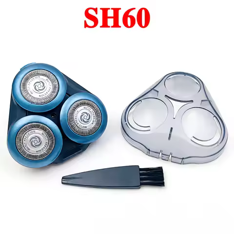 SH60 Shaver Head for Philips Norelco S6000 S5000 Round Series Electric Razor S6880 S6810 S6850 S6800