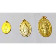 Miraculous Medal / Gold / Aluminum