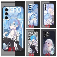 POCO M7 X3 F4 F5 M3 F1 F3 M4 Pro NFC GT C71 4G 5G 230806 Black soft Phone case Re:Zero Starting Life