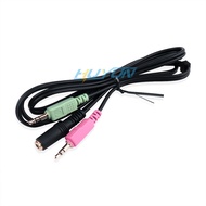 Adapt to Razer Headphone Extension Cable Adapter Cable Microphone Headset Separation Conversion Amer