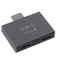 WIN USB C Male to Dual USB C Female Splitter Convter Adapter Extension Connector