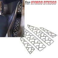 Motorcycle Foot Plate Board Pedals Footrest Foot Board Cover Mat Pad For KYMCO DTX360 DTX 360 360DTX