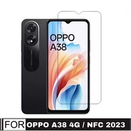 LAYAR Clear Screen Protector for Oppo A38 4G Oppo A38 4G NFC/ Oppo A18 2023 Tempered Glass Screen BE