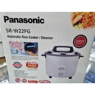 PANASONIC  SR W22FG  12 CUPS RICE COOKER/ STEAMER