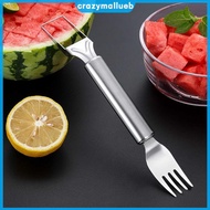 1pc Watermelon Fork Slicer Cutter Double Head Watermelon Cutter Portable Watermelon Fork Slicer Cutt