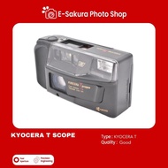 [EXCELLENT CONDITION] KYOCERA T SCOPE - COMPACT FILM USED CAMERA, DIRECT FROM JAPAN