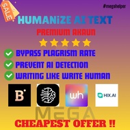 [LAJU 24/7] Best AI humaniser + Detector | AI Text Humanizing | Assignment reduce ai% | Support Mala