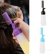 Crazy 2 in 1 Hairs Dye Bottle Applicator Root Comb Hair Oil Applicators with Comb