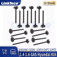 Engine Parts Exhaust & Intake Valve Set 1.4 1.6 L T GAS G4FA G4FC G4FD For HYUNDAIACCENT ELANTRA i20