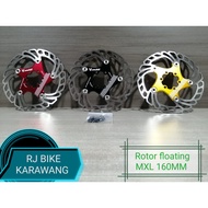 Floating Rotor MXL 160 six bolt