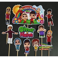 Cake Topper Omar dan Hana 02