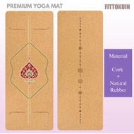 FITTOKUIN - Premium Cork & Yoga Mat Rubbernatural Premium Cork & Yoga Mat/ Rubbernatural Yoga Mat Yo
