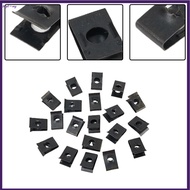 【BET】20x Metal U-Type Clips for Car Bumper Mudguard Trim Panel Fastener[my]
