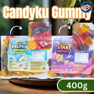 Candyku Gummy Star / Dolphin gummy 400g gummy manis Halal