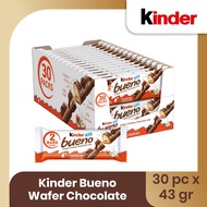 Kinder Bueno Wafer Chocolate 43gr - 1 Carton