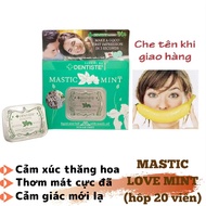 Kẹo phòng the DENTISTE MASTIC LOVE MINT Thái Lan cao cấp hương bạc hà tăng khoái cảm cho các cặp đôi