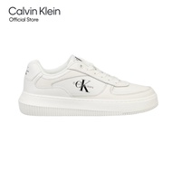 CALVIN KLEIN รองเท้าผ้าใบผู้หญิง Malmo Meta Sneakers รุ่น YW01890 0K4 - สีขาว