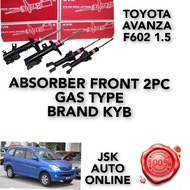 TOYOTA AVANZA F602 1.5 ABSORBER FRONT 2PC GAS TYPE BRAND KYB
