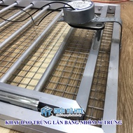 Khay đảo trứng - đảo lăn bằng nhôm - 56 trứng