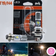 C3 T19 WHITE YELLOW MOTORCYCLE H4 LED HEADLIGHT BULB HI / LO BEAM MOTOR LED BULB