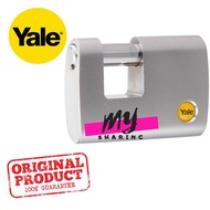Yale Y124-60-110-1 60MM SATIN CHROME BORON SHACKLE PADLOCK