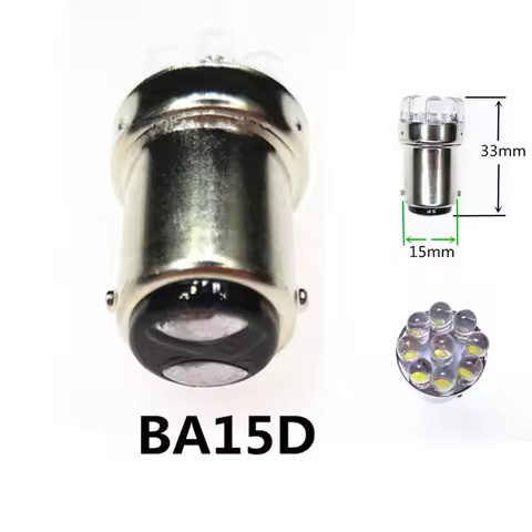 BA15D LED DC 6V 12V 24V 36V 48V 60V bulb ba15d dc12v ba15d dc24v ba15d dc36v white red ba15d yellow 