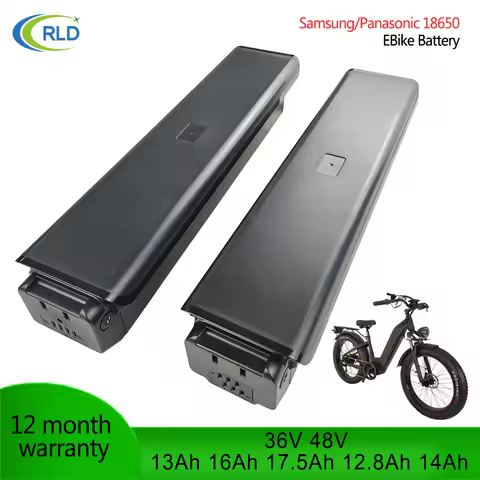 36V 48V e bike Battery Embedded Hidden Batteries 13Ah 16Ah 17.5Ah 12.8Ah 14Ah 18650 Cells for SYR 00
