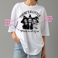 Customized Y2K Women Loose White T-Shirt, Upload Your Photo, Customize Your Text/Blessing/Name/Meani