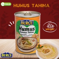 Hummus with Tahina 400g Burcu Halal Dip Perfect for Bread and Wraps