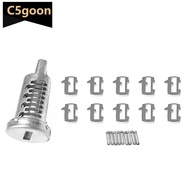 C5GOON Motorcycle Aluminum Alloy Box Key Cylinder Lock Cylinder Core Plug Trunk Saddlebag Top Case F