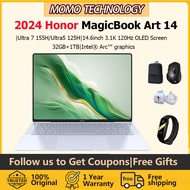Honor MagicBook Art 14 AI Laptop|Honor MagicBook Laptop|Ultra 7 155H/Ultra5 125H CPU Notebook|14.6in