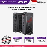 ASUS ROG RNUC15JNK7X569A0  MINIPC COMPLETE SET (ULTRA 7 255HX 20C/16GB(8X2)/1TB M.2 SSD/NVIDIA RTX50