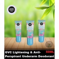Good Virtues Co. GVC Lightening & Anti-Perspirant Underarm Deodorant 50ML [HALAL BEAUTY]Deodoran Ket