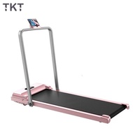【In stock】TKT Treadmill Desk Home Indoor Mini-folding Models Fitness Special Silent Electric Flat Walker Treadmills Steppers And Bikes d311 OMTT