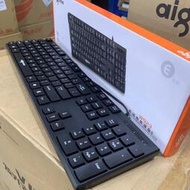 w923有線鍵盤usb超薄巧克力鍵盤桌上型電腦筆記本家用辦公通用