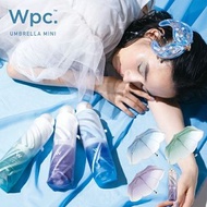 (代購)2025日本最新版 wpc 美人魚款 少女可愛優雅淑女風 珍珠光澤手柄 縮骨遮短雨傘 Mermaid Foldable Umbrella 235g