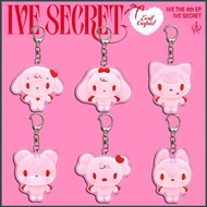IVE Acrylic Keychain 4th EP Mini Album IVE SECRET Pendant Wonyoung Bags Accessories Stars Periphery